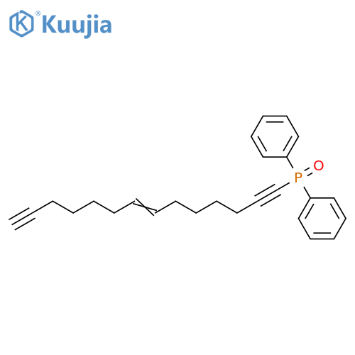 Phosphine oxide, diphenyl-7-tetradecene-1,13-diynyl- structure