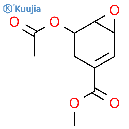 (1S,5S,6R)-5-(Acetyloxy)-7-oxabicyclo4.1.0hept-2-ene-3-carboxylic Acid Methyl Ester structure