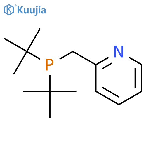 Pyridine, 2-[[bis(1,1-dimethylethyl)phosphino]methyl]- structure