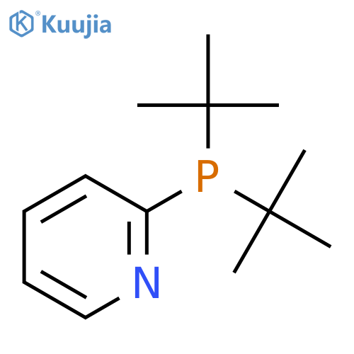 2-(di-tert-butylphosphanyl)pyridine structure