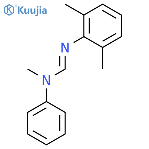 Methanimidamide, N'-(2,6-dimethylphenyl)-N-methyl-N-phenyl- structure
