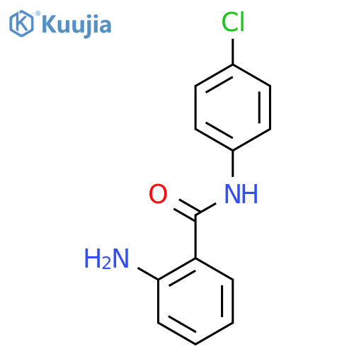 2-Amino-N-(4-chlorophenyl)benzamide structure