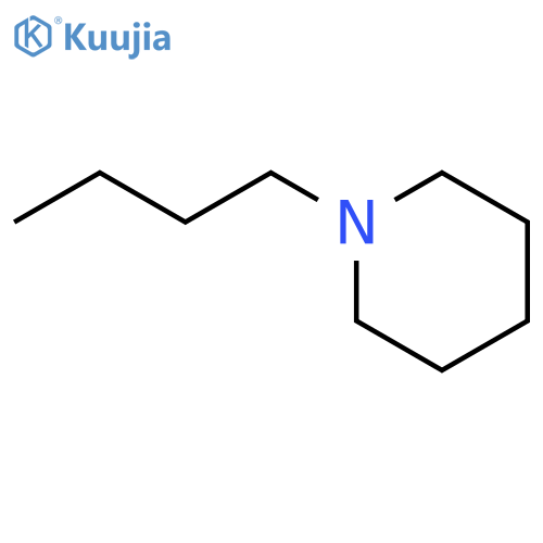 Piperidine, 1-butyl- structure
