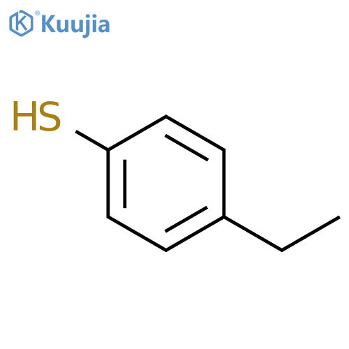 4-ethylbenzene-1-thiol structure