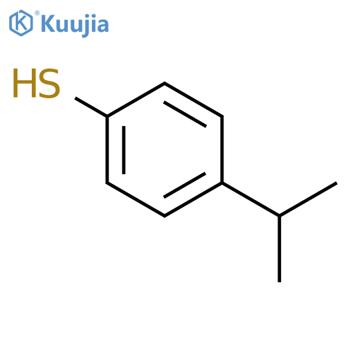 Isopropylbenzenethiol structure
