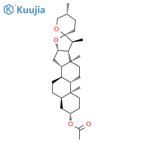Smilagenin acetate structure