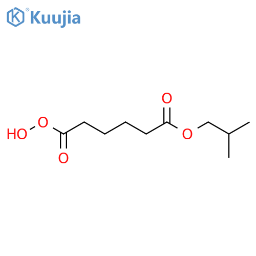 Hexaneperoxoic acid, 6-(2-methylpropoxy)-6-oxo- structure