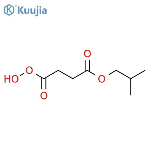 Butaneperoxoic acid, 4-(2-methylpropoxy)-4-oxo- structure