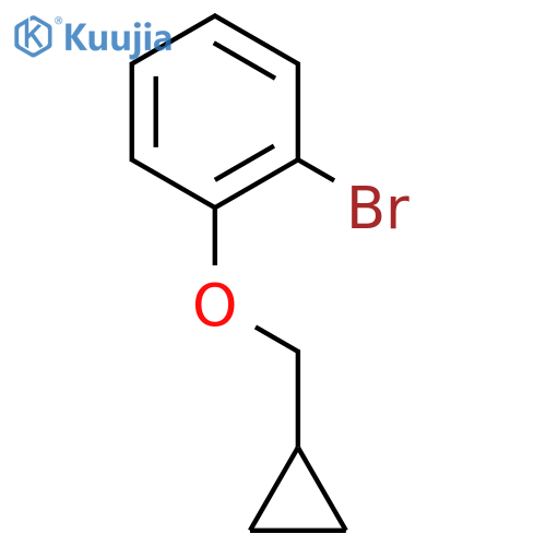 1-Bromo-2-(cyclopropylmethoxy)benzene structure