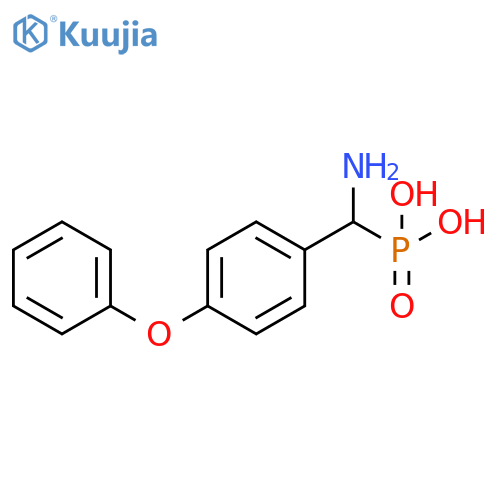 Phosphonic acid, [amino(4-phenoxyphenyl)methyl]- structure