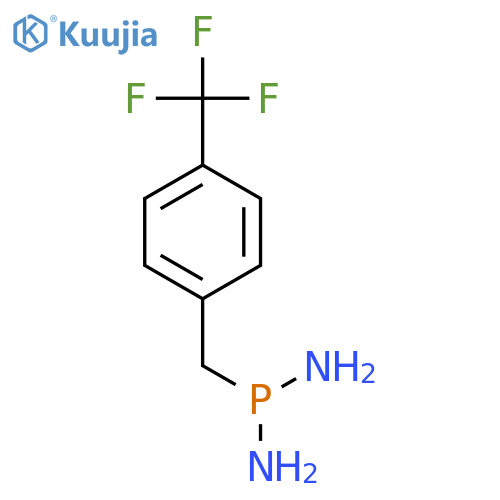 Methylene, (diaminophosphino)[4-(trifluoromethyl)phenyl]- structure