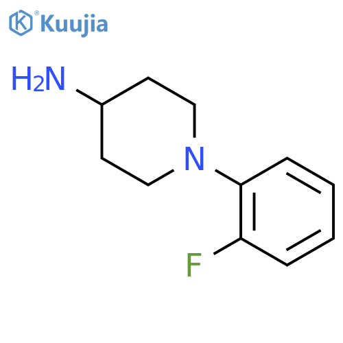 1-(2-Fluorophenyl)piperidin-4-amine structure