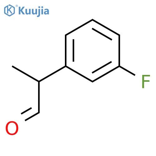 2-(3-fluorophenyl)propanal structure
