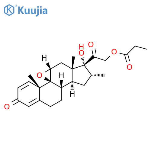 16a-Dexamethasone 9,11-Epoxide 21-Propionate structure