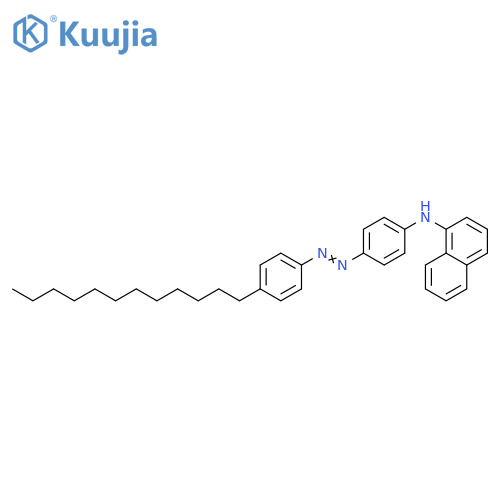 1-Naphthalenamine, N-[4-[(4-dodecylphenyl)azo]phenyl]- structure