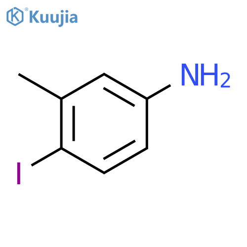 4-Iodo-3-methylaniline structure