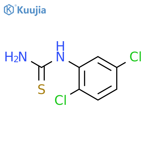 1-(2,5-Dichlorophenyl)-2-thiourea structure