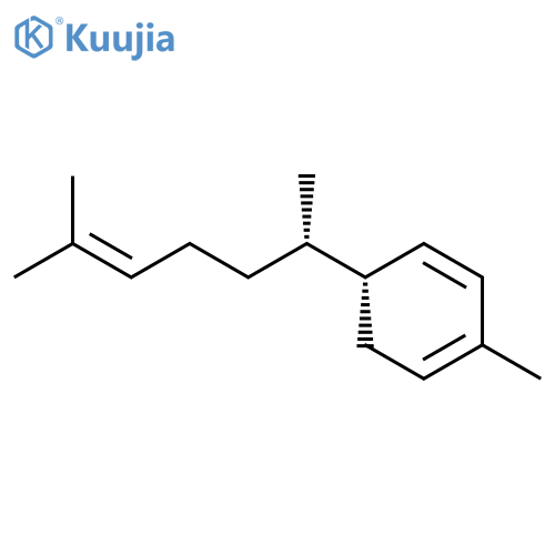 Zingiberene structure