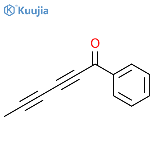2,4-Hexadiyn-1-one,1-phenyl- structure