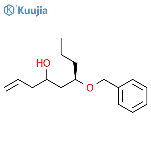 1-Nonen-4-ol, 6-(phenylmethoxy)-, (6R)- structure