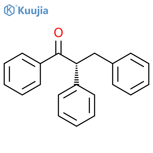1-Propanone, 1,2,3-triphenyl-, (2R)- structure