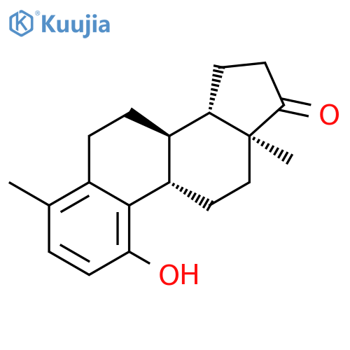 1-hydroxy-4-methylestra-1,3,5(10)-trien-17-one structure