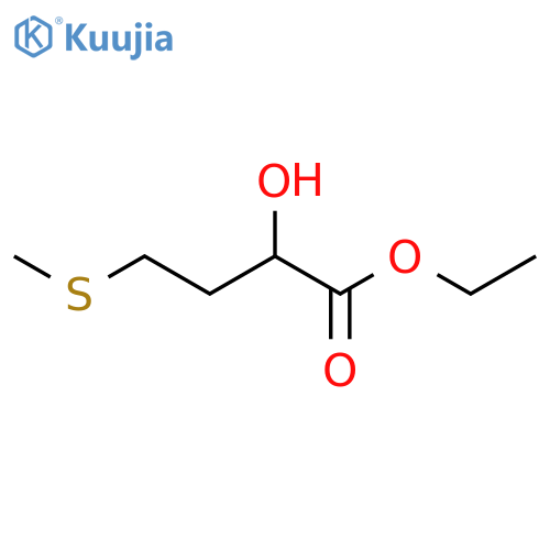 ethyl 2-hydroxy-4-(methylsulfanyl)butanoate structure