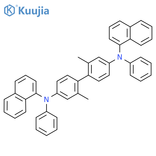 N,N'-Bis(naphthalen-1-yl)-N,n'-bis(phenyl)-2,2'-dimethylbenzidine structure