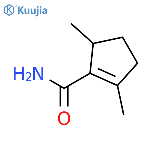 1-Cyclopentene-1-carboxamide, 2,5-dimethyl- structure