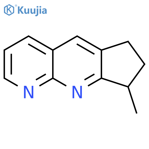 6H-Cyclopenta[b][1,8]naphthyridine, 7,8-dihydro-8-methyl- structure