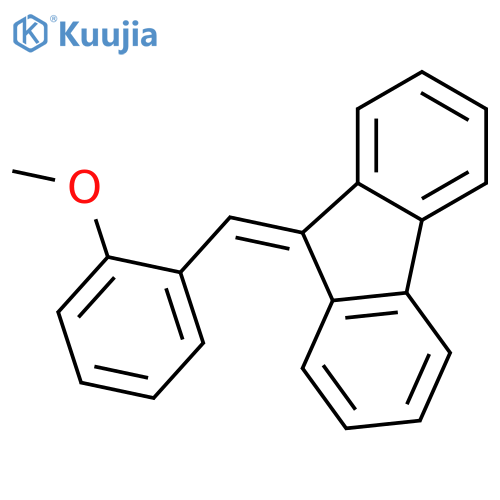 9H-Fluorene, 9-[(2-methoxyphenyl)methylene]- structure