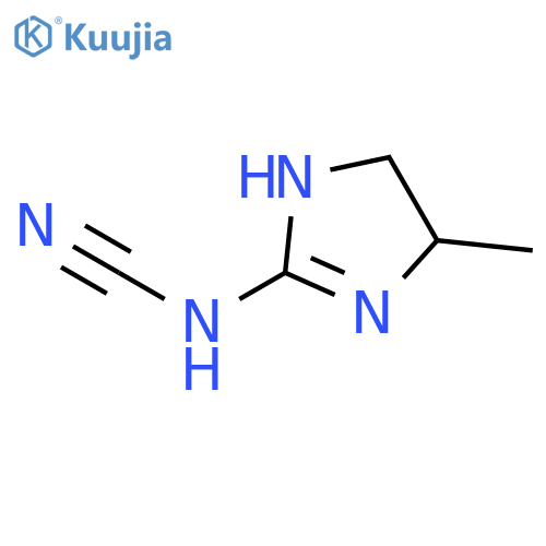 (4-methylimidazolidin-2-ylidene)aminocarbonitrile structure