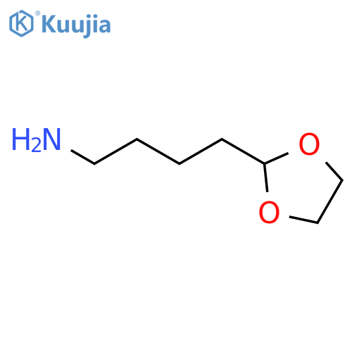 1,3-Dioxolane-2-butanamine structure