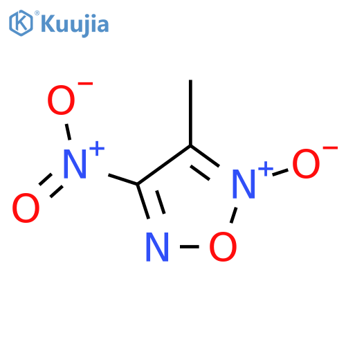 1,2,5-Oxadiazole,3-methyl-4-nitro-, 2-oxide structure