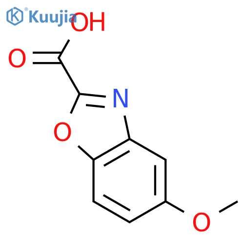 5-Methoxy-2-benzoxazolecarboxylic Acid structure