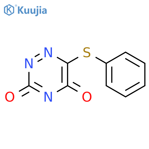 6-(phenylsulfanyl)-1,2,4-triazine-3,5(2H,4H)-dione structure