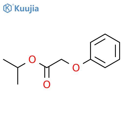 Acetic acid, 2-phenoxy-, 1-methylethyl ester structure