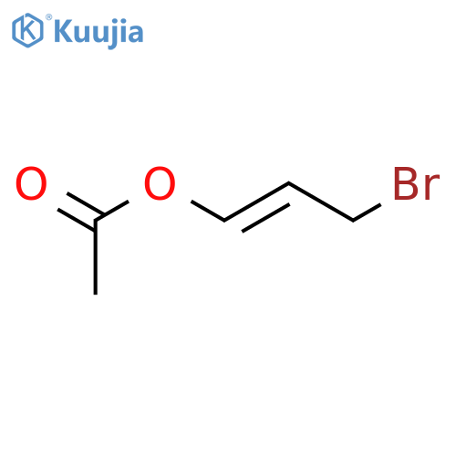 acetic acid 3-bromo-1-propenyl ester structure