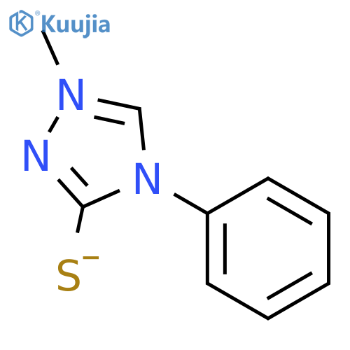 1-Methyl-4-phenyl-1,2,4-triazol-4-ium-3-thiolate structure