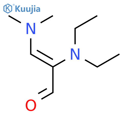 2-(Diethylamino)-3-(dimethylamino)propenal structure