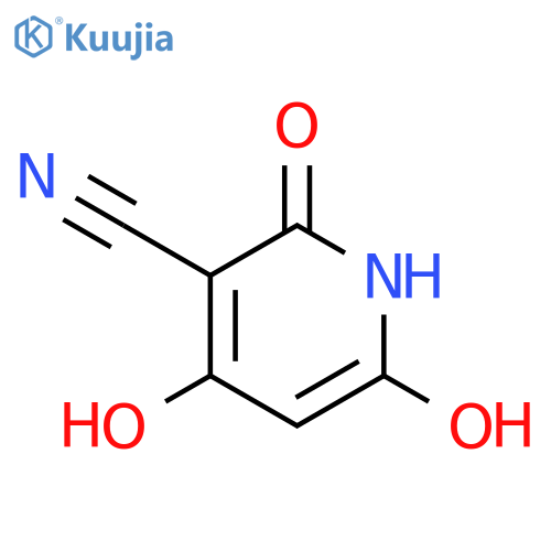3-PYRIDINECARBONITRILE, 1,2-DIHYDRO-4,6-DIHYDROXY-2-OXO- structure