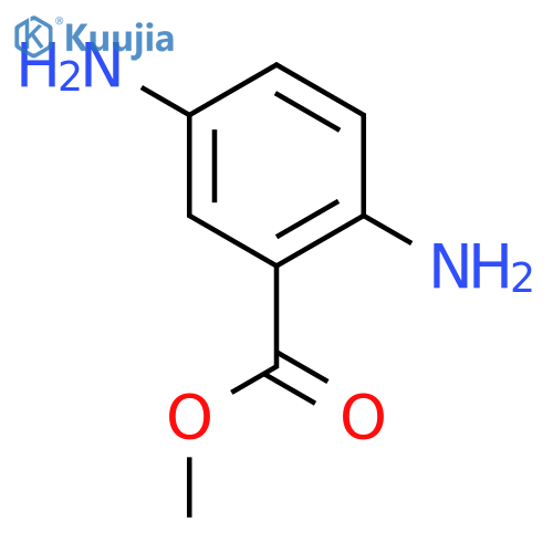 Methyl 2,5-diaminobenzoate structure