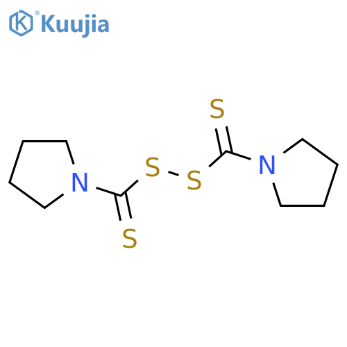 Dipyrrolidinylthiuram Disulfide structure
