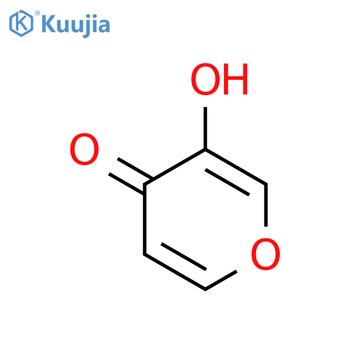 3-Hydroxy-4H-pyran-4-one structure