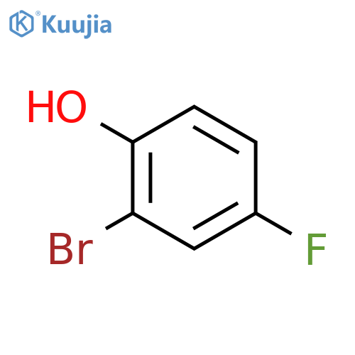 2-Bromo-4-fluorophenol structure