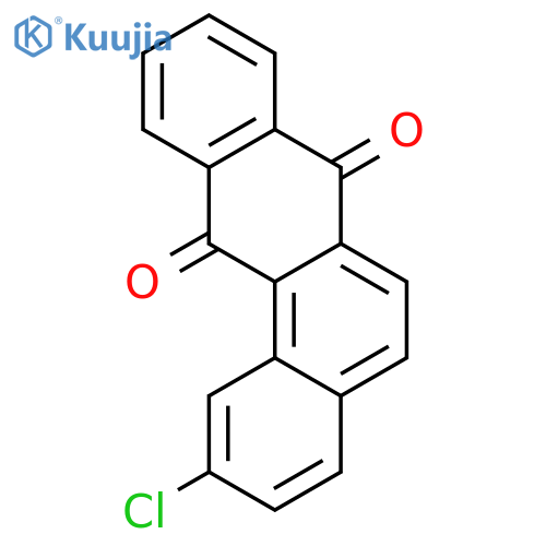 Benz[a]anthracene-7,12-dione, 2-chloro- structure