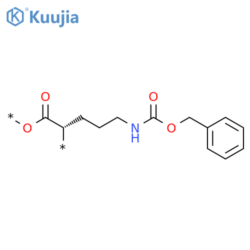POLY[OXY[(2S)-1-OXO-2-[3-[[(PHENYLMETHOXY)CARBONYL]AMINO]PROPYL]-1,2-ETHANEDIYL]] structure