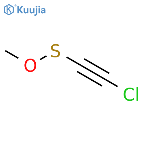 Ethynesulfenic acid, chloro-, methyl ester structure