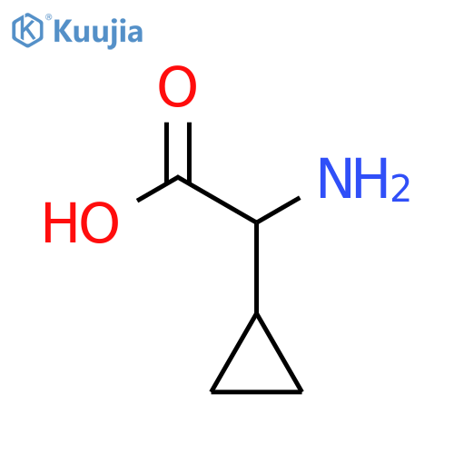 H-Cyclopropyl-Gly-OH structure