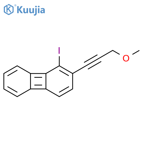 Biphenylene, 1-iodo-2-(3-methoxy-1-propynyl)- structure